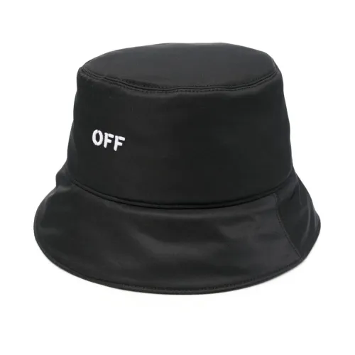 Off White , Embroidered Logo Hats ,Black male, Sizes: M, ONE