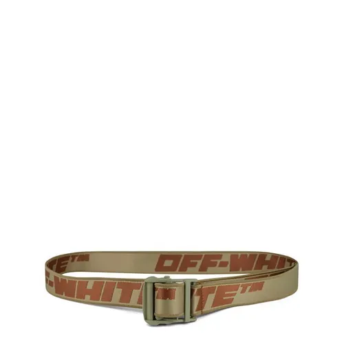 OFF WHITE Graphic Industrial Belt - Green