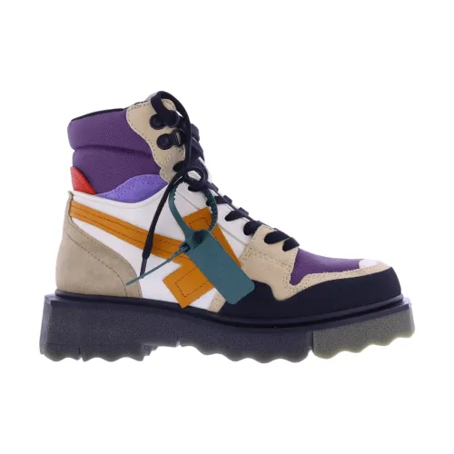 Off White , Hiking Sponge Sneakerboot ,Multicolor male, Sizes: