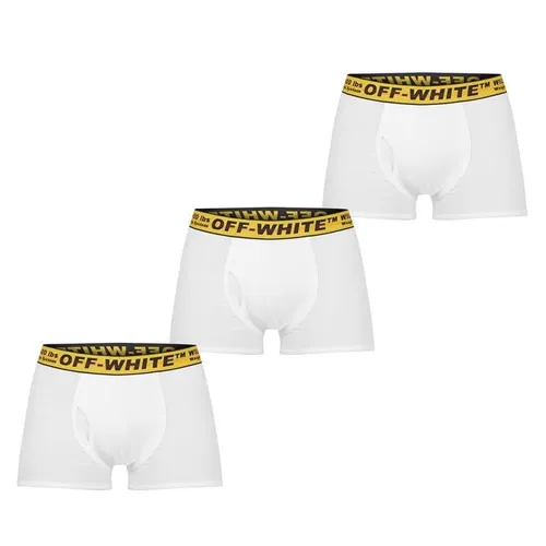 OFF WHITE Indust 3 Pack Boxer - White