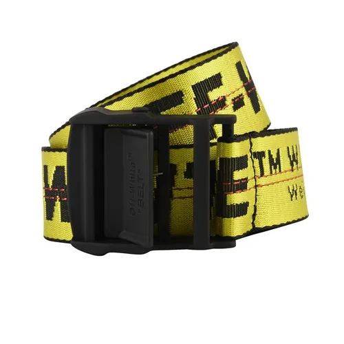 OFF WHITE Industrial Belt - Yellow