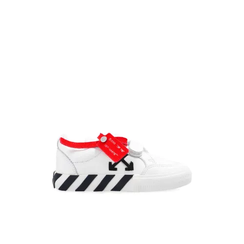 Off White , Low Strap Vulcanized sneakers ,White unisex, Sizes: