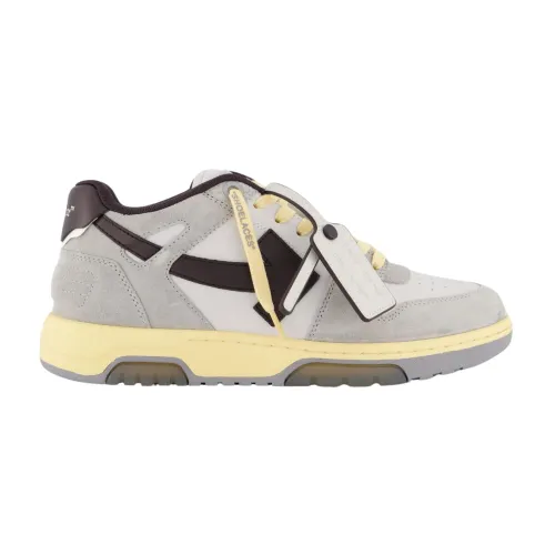 Off White , Mens Out Of Office Grey/Black ,Gray male, Sizes: