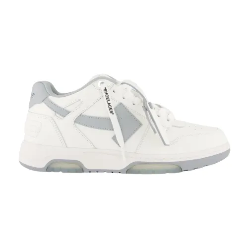 Off White , Mens Out Of Office White Sneakers ,White male, Sizes: