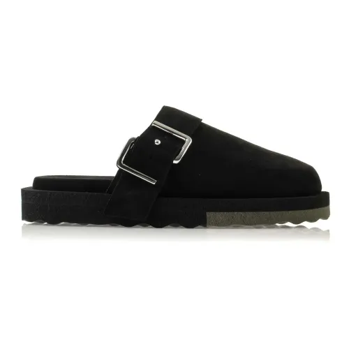 Off White , Mules ,Black male, Sizes: