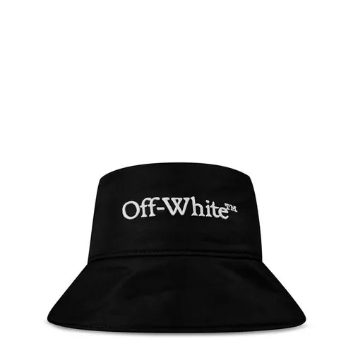OFF WHITE Ny Logo Bookish Bucket Hat - Black