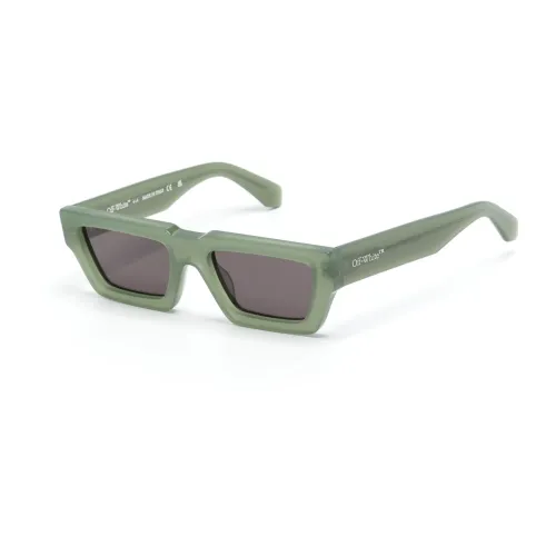 Off White , Oeri129 5707 Sunglasses ,Green unisex, Sizes:
