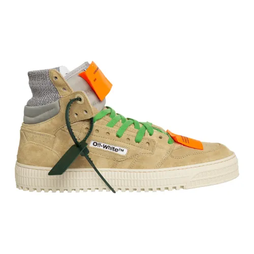 Off White , Off Court 3.0 High-top sneakers ,Green male, Sizes: