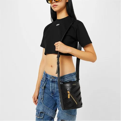 OFF WHITE Off Cut-Out Diag Bck Ld41 - Black