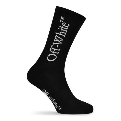 Off White Off Logo Sock Sn42 - Black