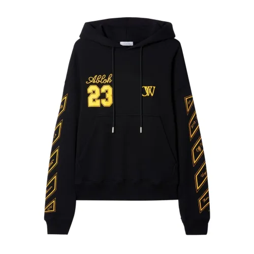 Off White , Off White Sweaters Black ,Black male, Sizes: