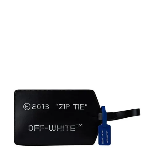 OFF WHITE Off Zip Tie Clutch Sn34 - Black