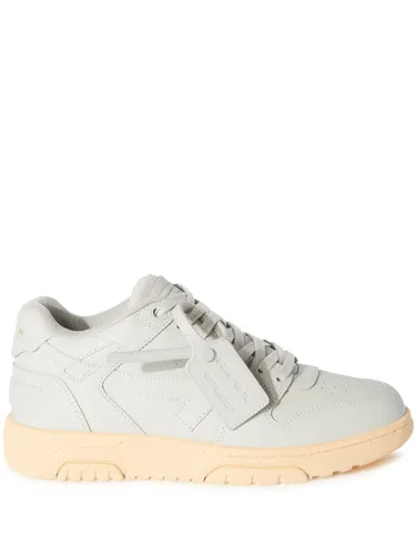 Off-White Out Of Office leather sneakers - Grey