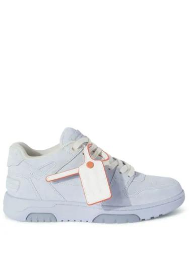 Off-White Out Of Office suede sneakers - Blue