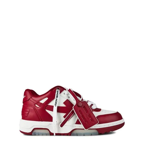 OFF WHITE Out Of Office Trainers - Red