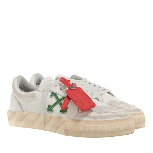 Off-White Sneakers - Low Vulcanized Distressed - white - Sneakers for ladies