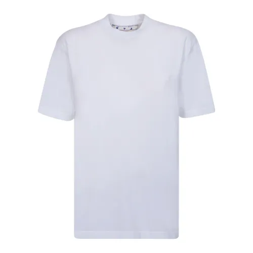 Off White , Stylish White T-Shirt for Women ,White female, Sizes: