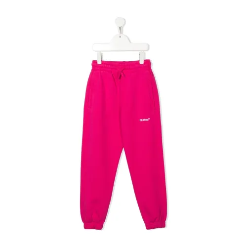 Off White , Sweatpants ,Pink female, Sizes: