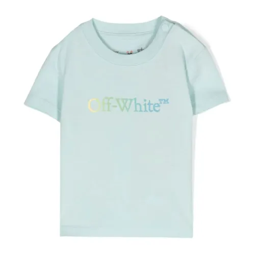 Off White , T-Shirts ,Blue male, Sizes: