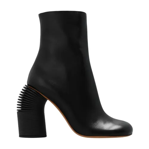 Off White , Tonal ankle boots ,Black female, Sizes:
