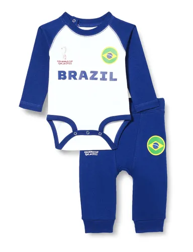 Official FIFA World Cup 2022 Long Sleeve Baby Grow & Pants