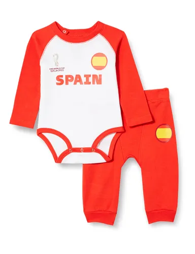 Official FIFA World Cup 2022 Long Sleeve Baby Grow & Pants