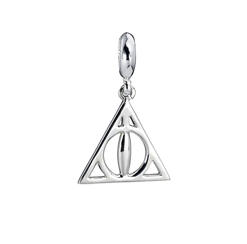 Official Harry Potter Sterling Silver Deathly Hallows Slider Charm