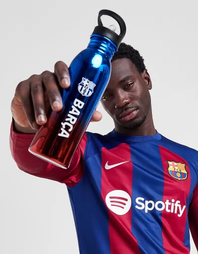 Official Team FC Barcelona UV 700ml Water Bottle - Blue