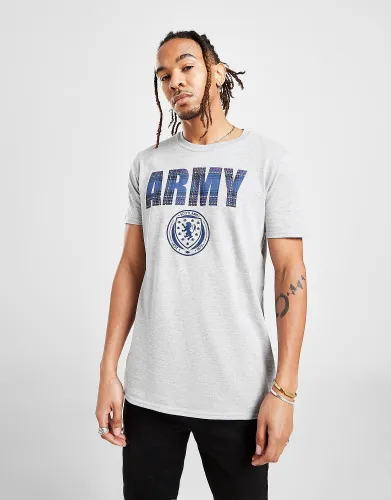 Official Team Scotland Army T-shirt - Grey Marl - Mens