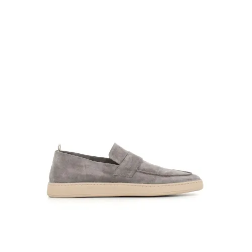 Officine Creative , Light Grey Slip-on Sandals ,Gray male, Sizes: