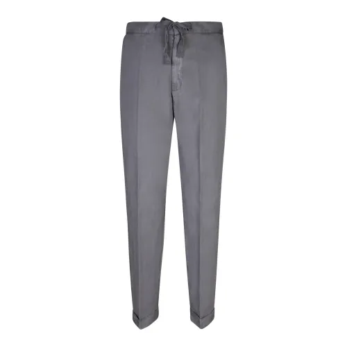 Officine Générale , Mens Clothing Trousers Grey Ss24 ,Gray male, Sizes: