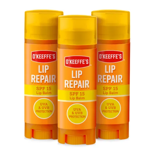 O'Keeffe's Lip Repair and Protect SPF15 4.2g (Pack of 3)