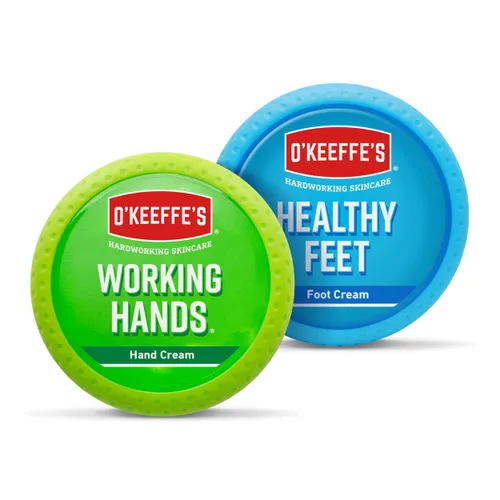 O'Keeffe's Working Hands 96g & Healthy Feet 91g (Twin Pack)