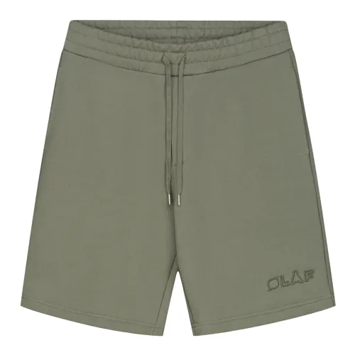 Olaf Hussein , Shorts ,Green male, Sizes: