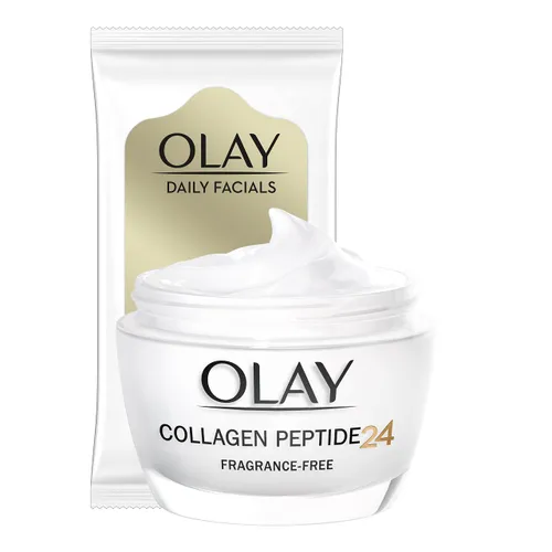 Olay Collagen Peptide 24 Day Face Cream 50ml + Daily