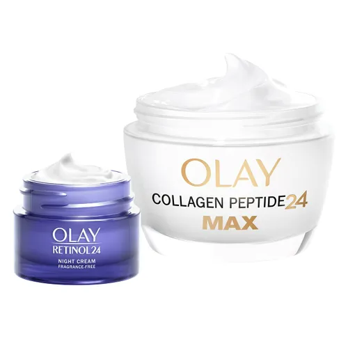 Olay Day &Night Set: Collagen Peptide 24 MAX Day Face Cream
