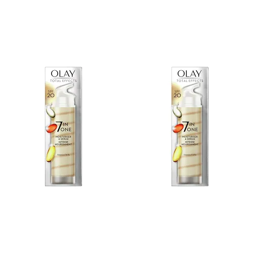 Olay Total Effects Moisturiser And Serum Duo With SPF 20