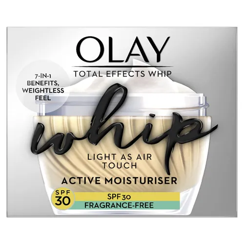 Olay Total Effects Whip Fragrance-free SPF30 50ml