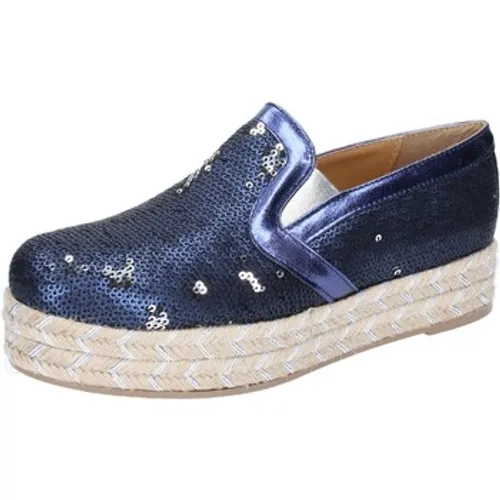 Olga Rubini  BS110  women's Loafers / Casual Shoes in Blue