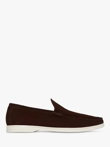 Oliver Sweeney Alicante Suede Loafer - Chocolate - Male