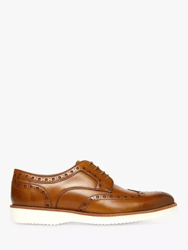Oliver Sweeney Baberton Leather Brogue Derby Shoes, Light Tan - Light Tan - Male