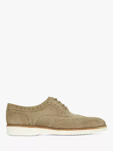 Oliver Sweeney Baberton Suede Casual Brogues, Stone - Stone - Male