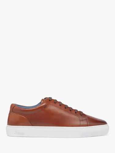 Oliver Sweeney Hayle Leather Trainers - Cognac - Male