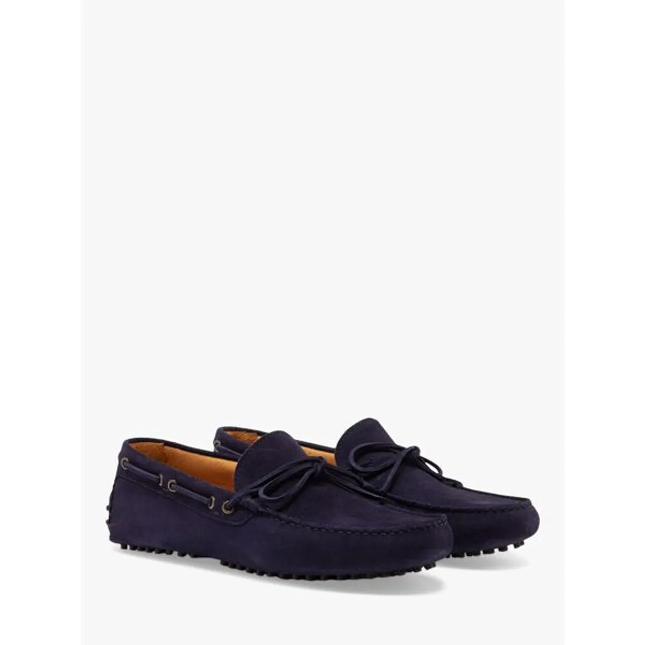 Oliver Sweeney Lastres Suede Moccasins - Navy - Male