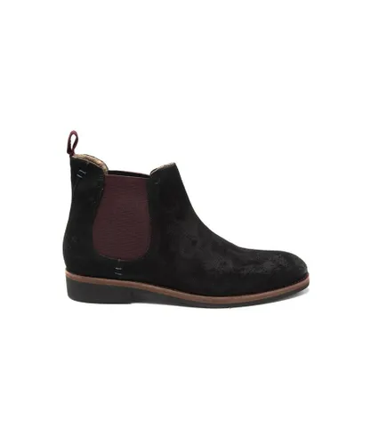 Oliver Sweeney Mens London Burrows Boots - Black Suede