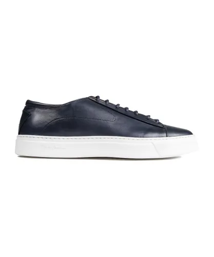 Oliver Sweeney Mens Sirolo Trainers - Blue Leather
