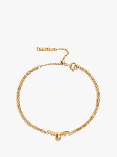 Olivia Burton Lucky Bee Chain Bracelet, Gold OBJAMB44N - Gold Objamb44n - Female
