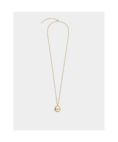 Olivia Burton Womens Accessories Plated Lucky Bee Pendant Necklace in Gold Silver - One Size