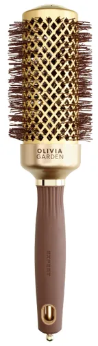 Olivia Garden - Expert Blowout Shine Gold & Brown Hairbrush