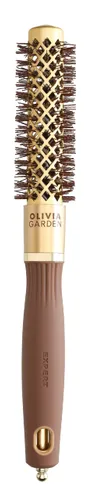Olivia Garden - Expert Blowout Shine Gold & Brown Hairbrush